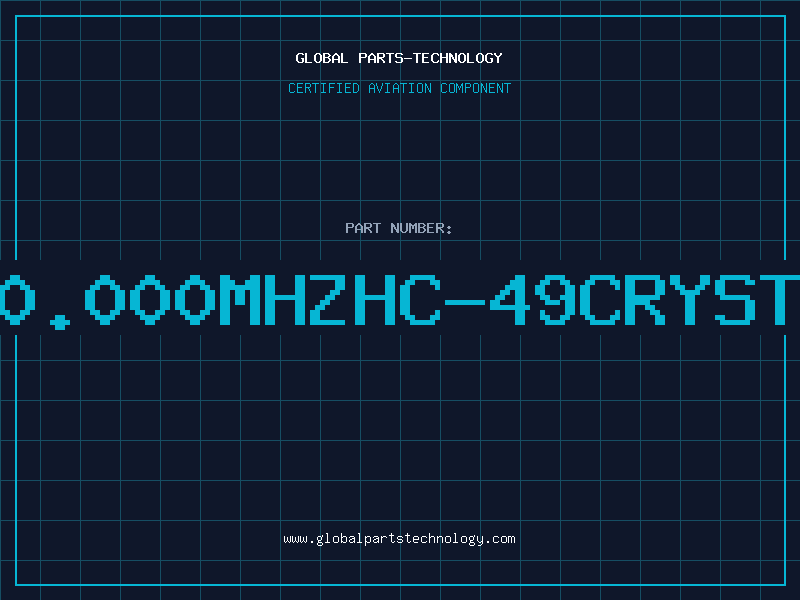 Aviation Part C10.000MHZHC-49CRYSTAL