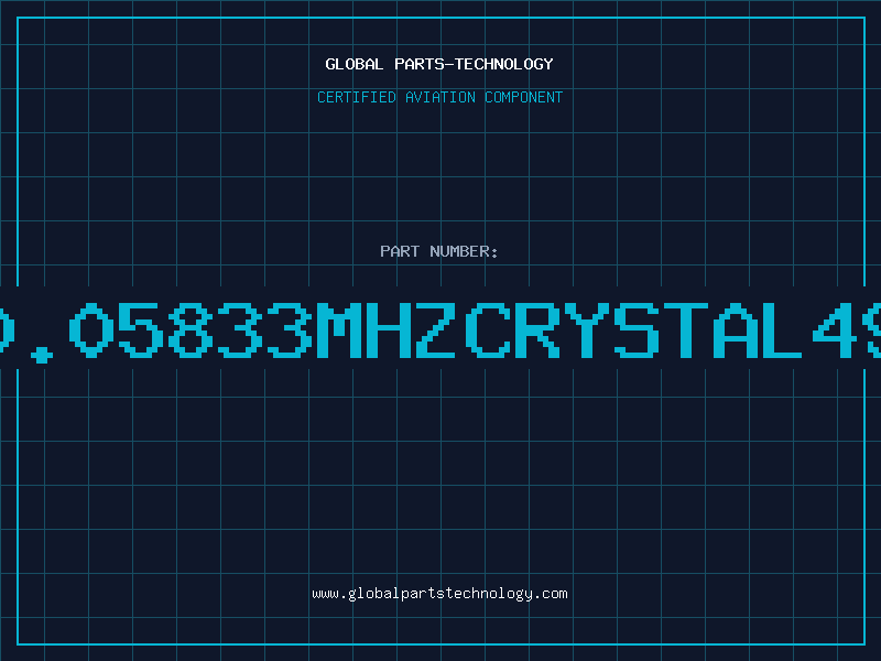 Aviation Part C10.05833MHZCRYSTAL49/U