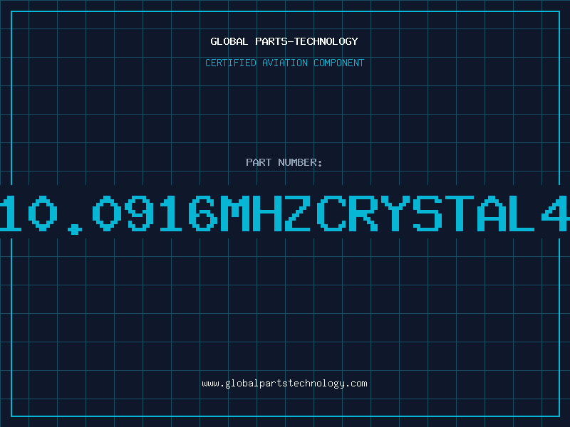Aviation Part C10.0916MHZCRYSTAL49