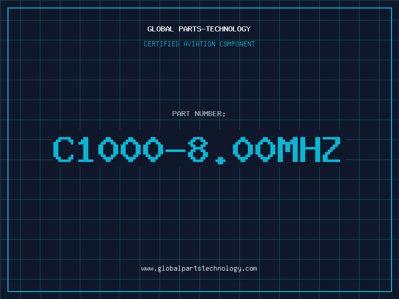 Aviation Part C1000-8.00MHZ