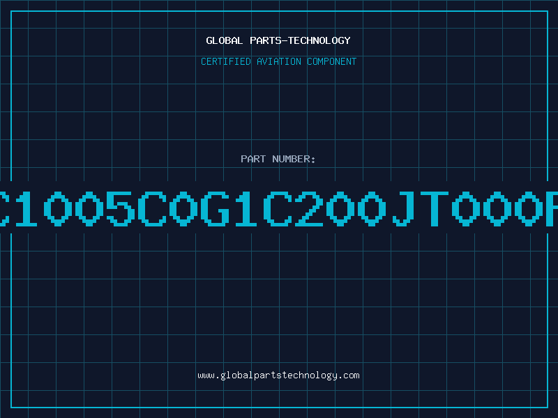 Aviation Part C1005C0G1C200JT000P