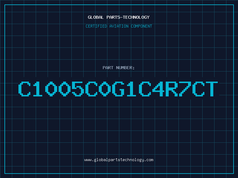 Aviation Part C1005C0G1C4R7CT
