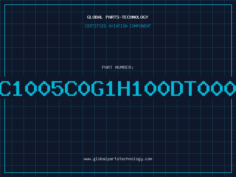 Aviation Part C1005C0G1H100DT000