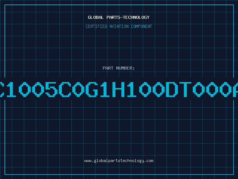 Aviation Part C1005C0G1H100DT000A
