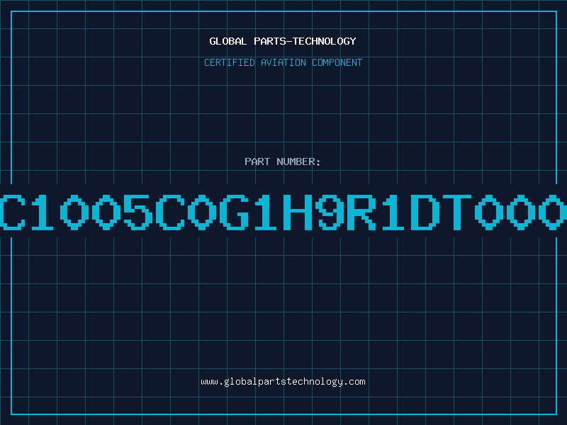 Aviation Part C1005C0G1H9R1DT000