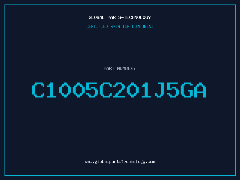 Aviation Part C1005C201J5GA