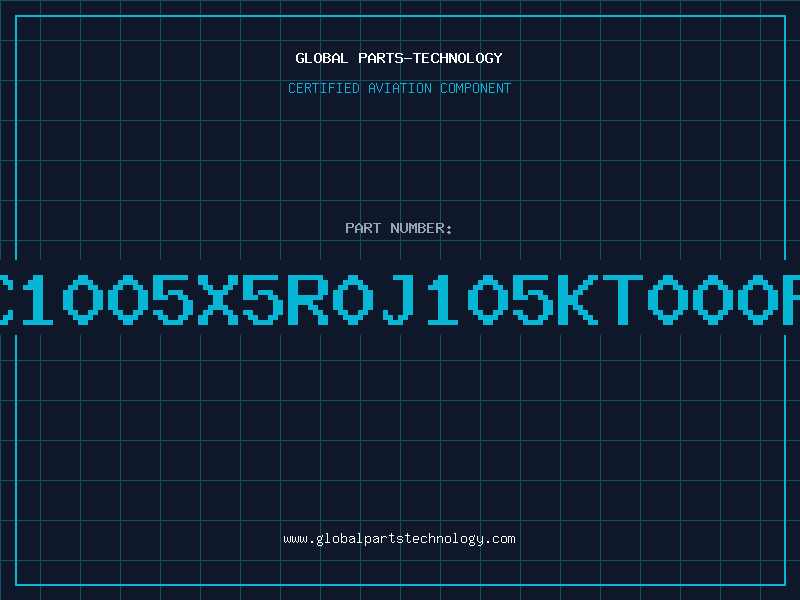 Aviation Part C1005X5R0J105KT000F