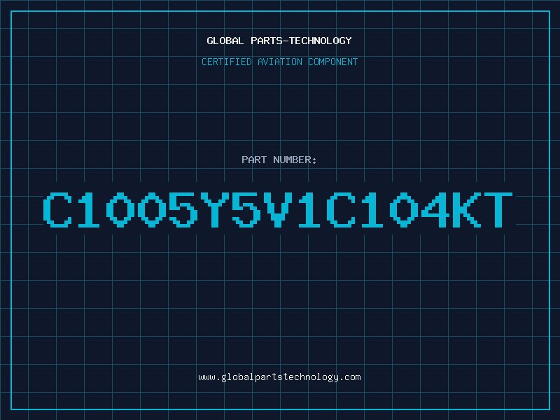 Aviation Part C1005Y5V1C104KT