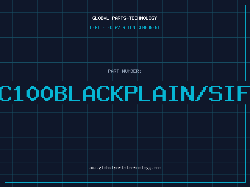Aviation Part C100BLACKPLAIN/SIF