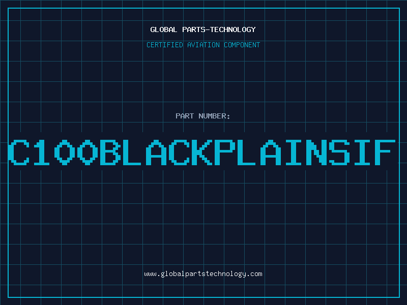 Aviation Part C100BLACKPLAINSIF