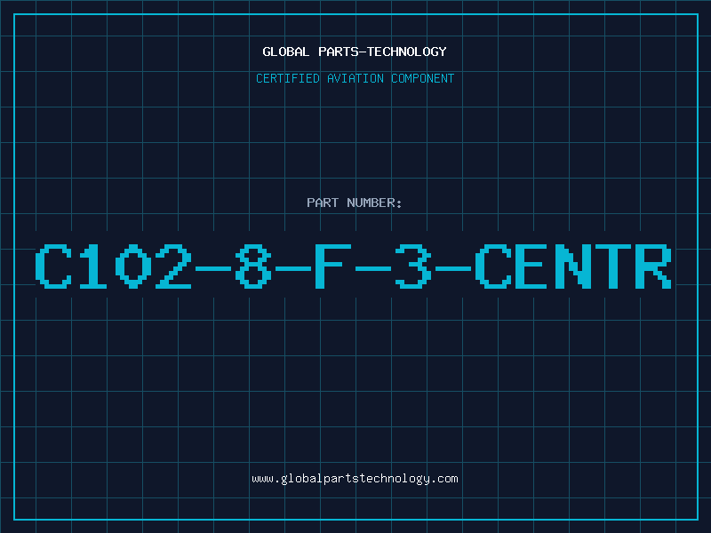 Aviation Part C102-8-F-3-CENTR