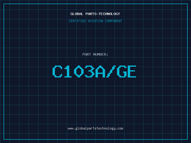 Aviation Part C103A/GE