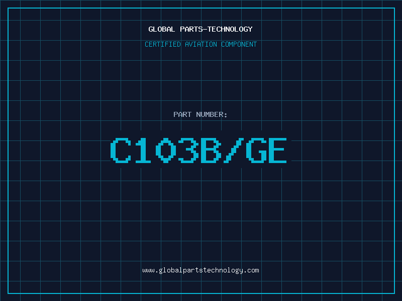 Aviation Part C103B/GE