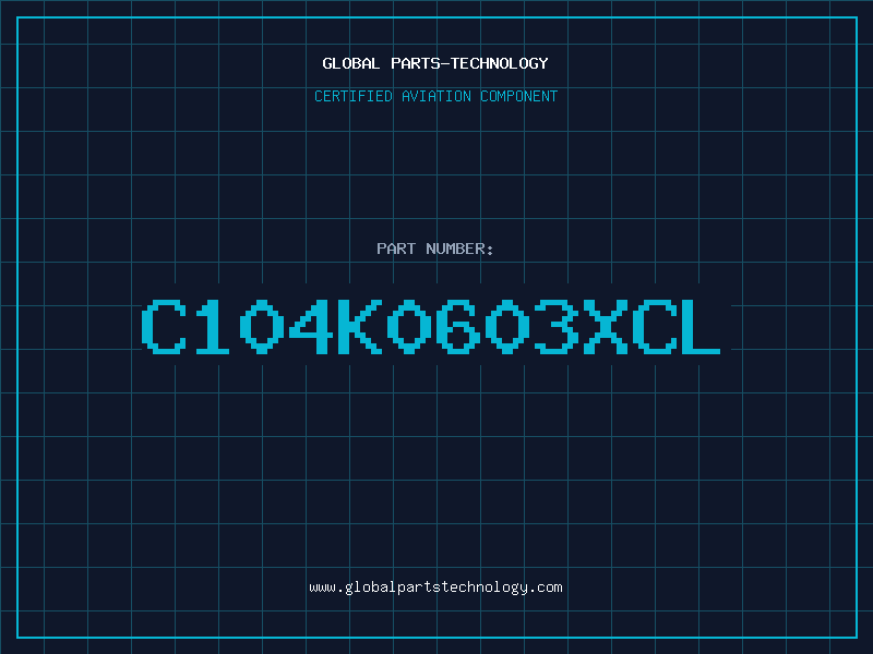 Aviation Part C104K0603XCL