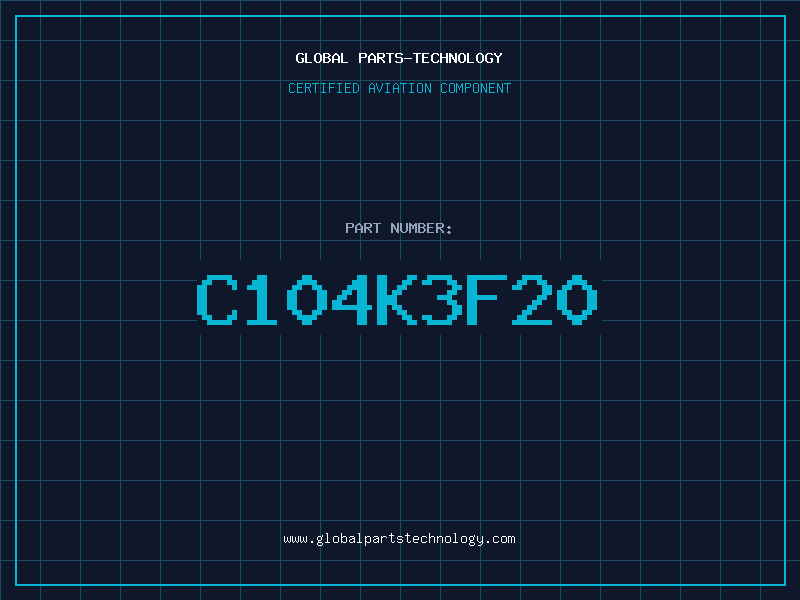 Aviation Part C104K3F20