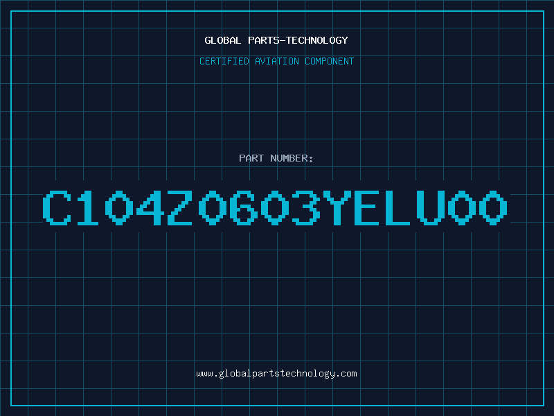 Aviation Part C104Z0603YELU00