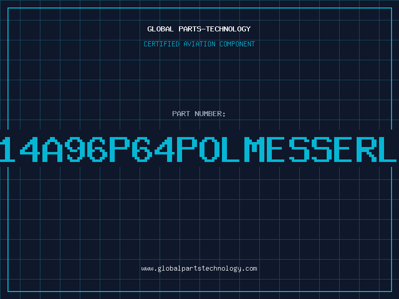 Aviation Part C133714A96P64polMesserleiste