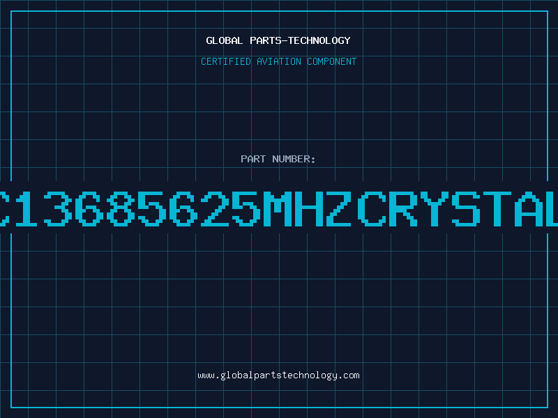 Aviation Part C13685625MHZCRYSTAL