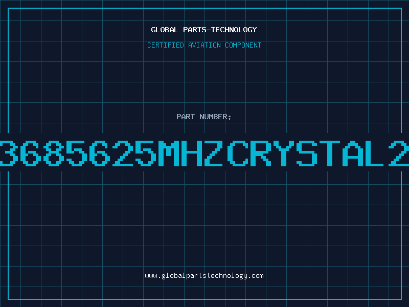 Aviation Part C13685625MHZCRYSTAL2PI