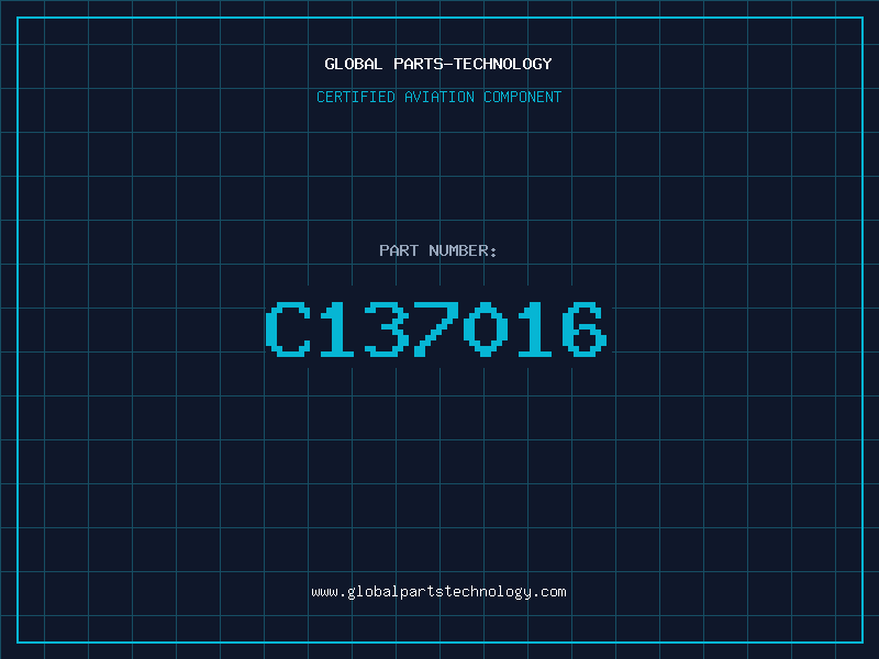 Aviation Part C137016