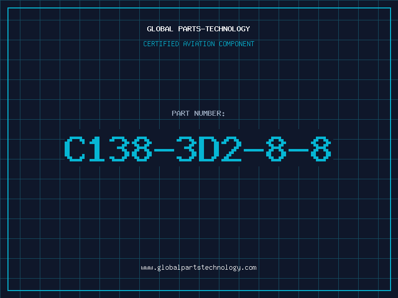 Aviation Part C138-3D2-8-8