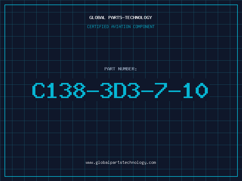 Aviation Part C138-3D3-7-10