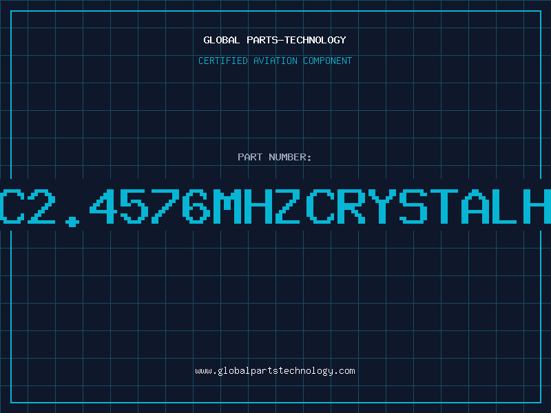 Aviation Part C2.4576MHZCRYSTALH