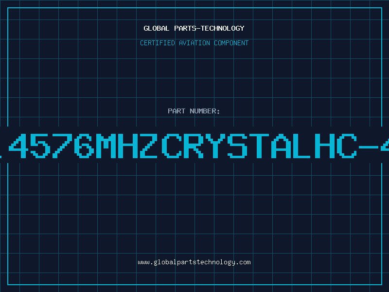 Aviation Part C2.4576MHZCRYSTALHC-49U
