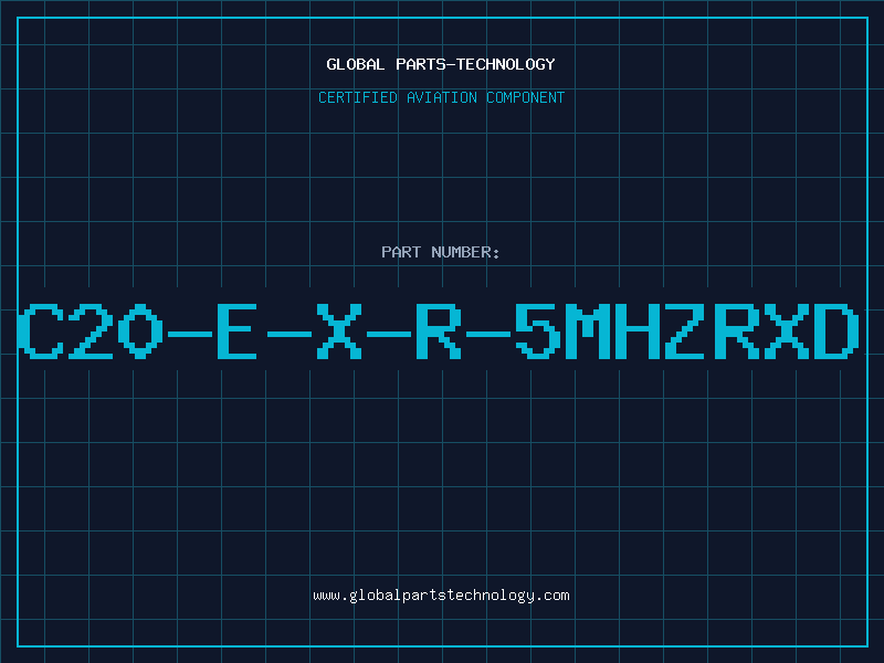 Aviation Part C20-E-X-R-5MHZRXD