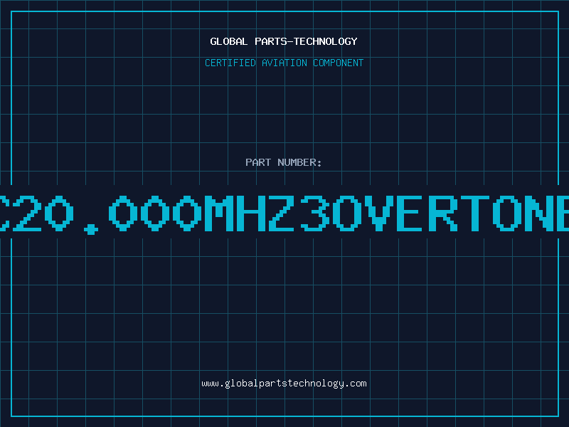Aviation Part C20.000MHZ3OVERTONE