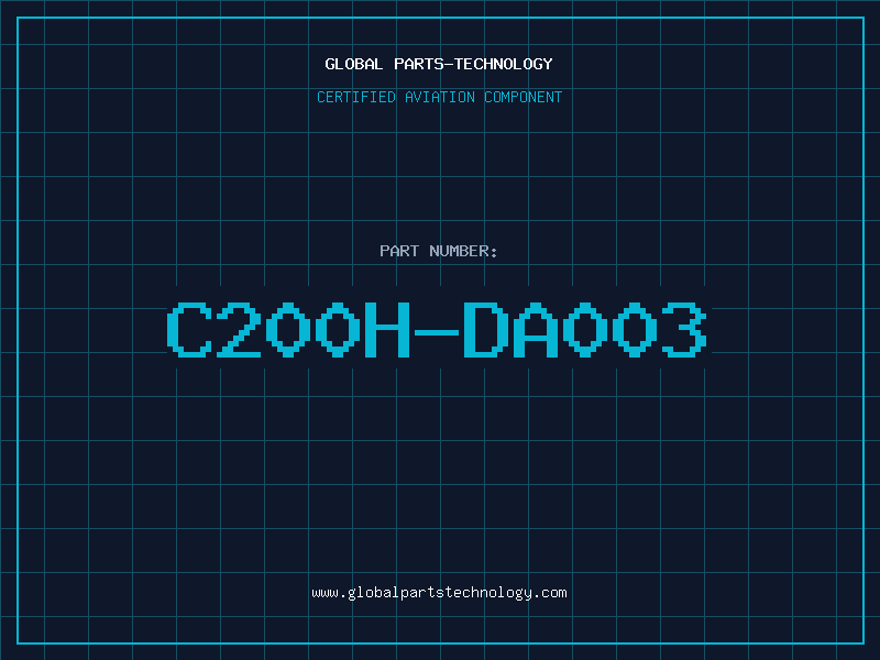 Aviation Part C200H-DA003
