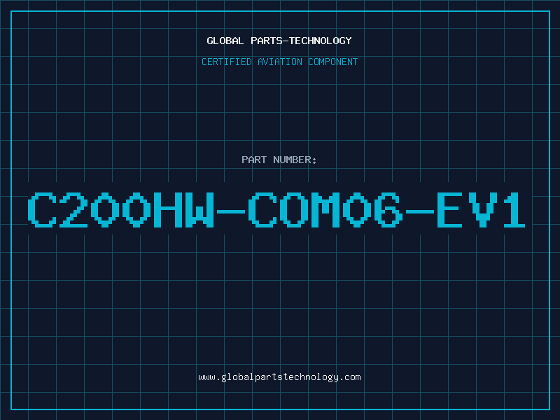 Aviation Part C200HW-COM06-EV1