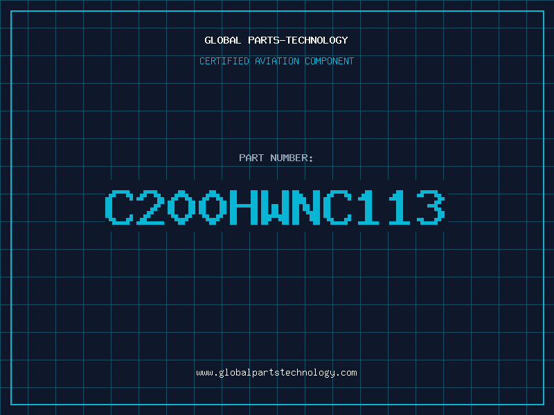 Aviation Part C200HWNC113