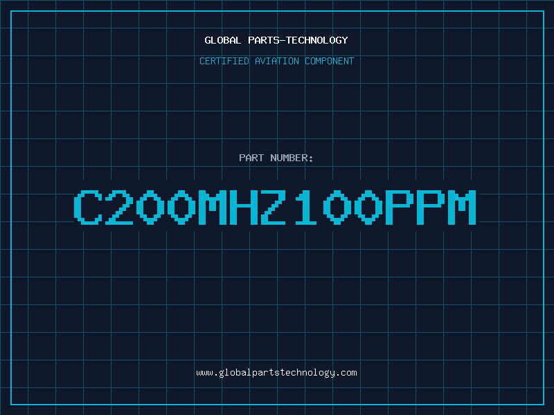 Aviation Part C200MHZ100PPM