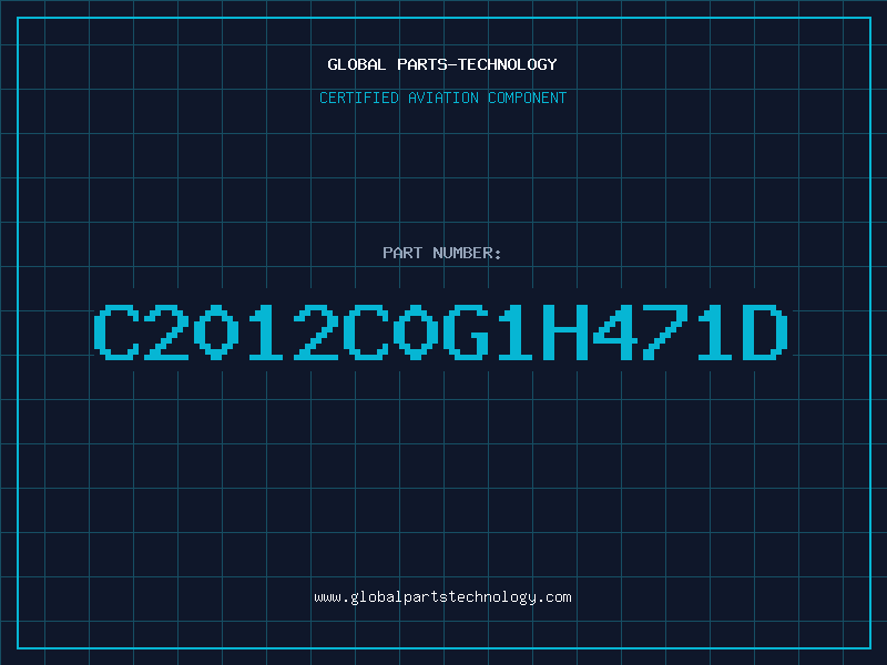 Aviation Part C2012C0G1H471D