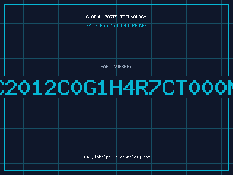 Aviation Part C2012C0G1H4R7CT000N