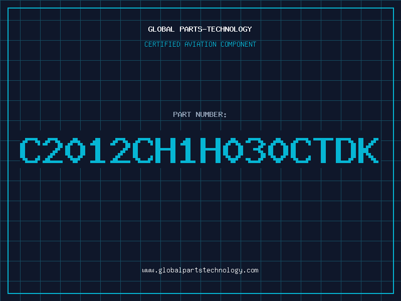 Aviation Part C2012CH1H030CTDK