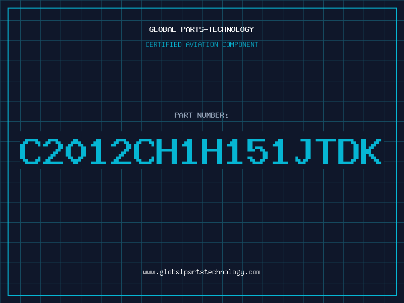 Aviation Part C2012CH1H151JTDK
