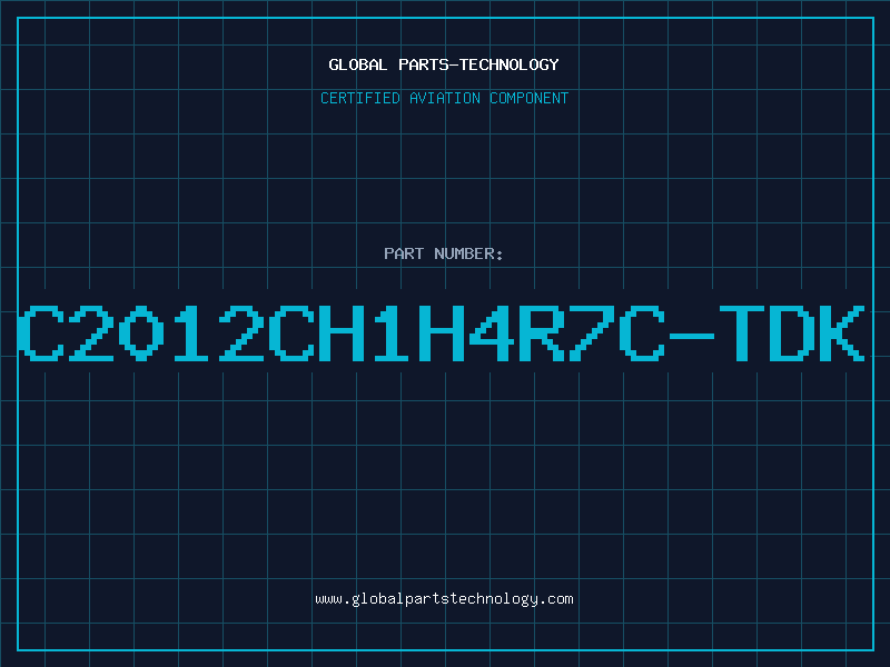 Aviation Part C2012CH1H4R7C-TDK