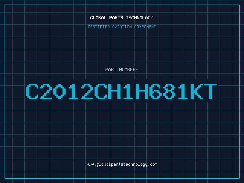 Aviation Part C2012CH1H681KT