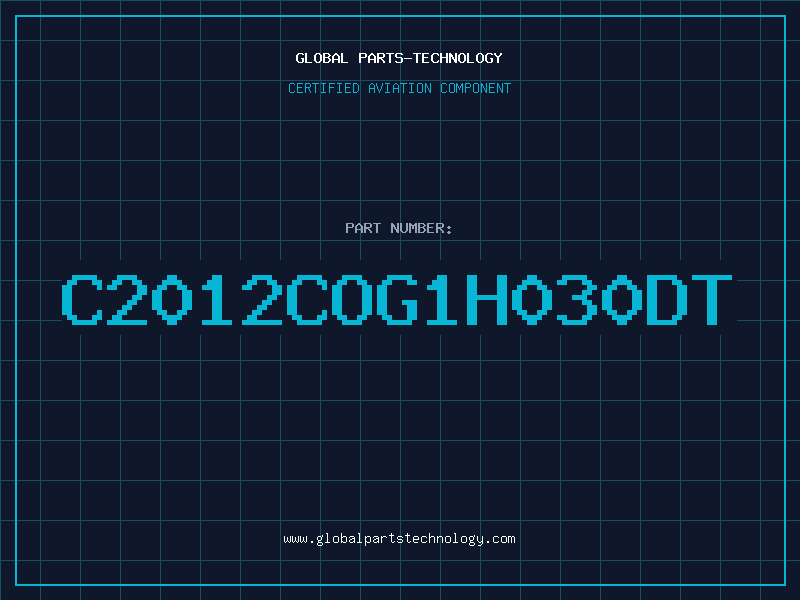 Aviation Part C2012COG1H030DT