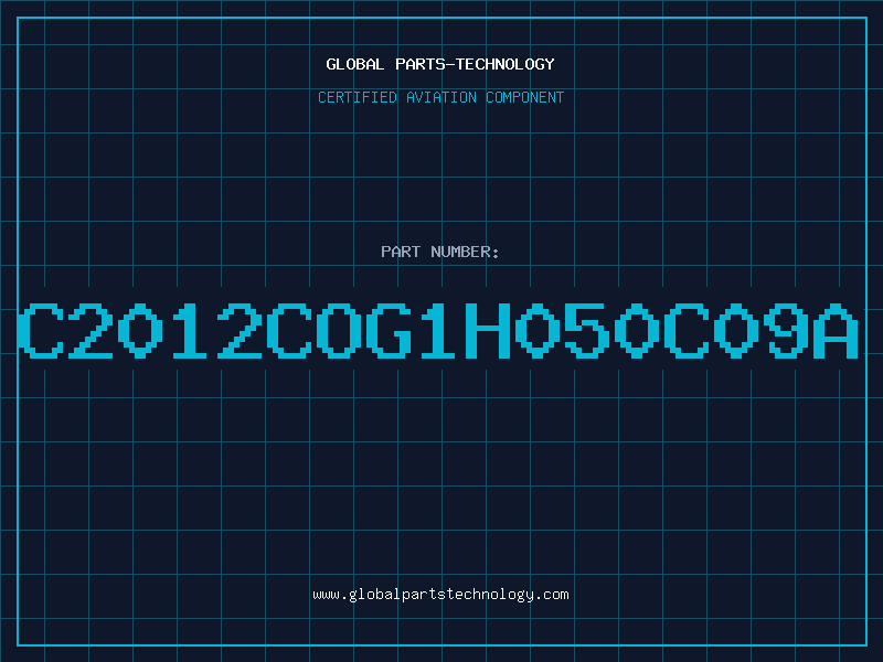 Aviation Part C2012COG1H050C09A