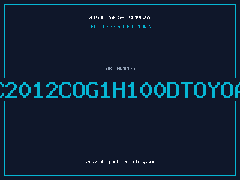 Aviation Part C2012COG1H100DTOYOA