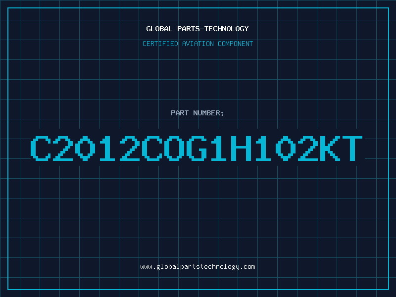 Aviation Part C2012COG1H102KT