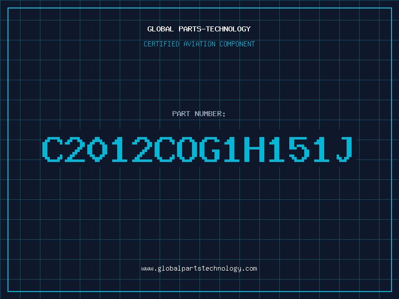 Aviation Part C2012COG1H151J
