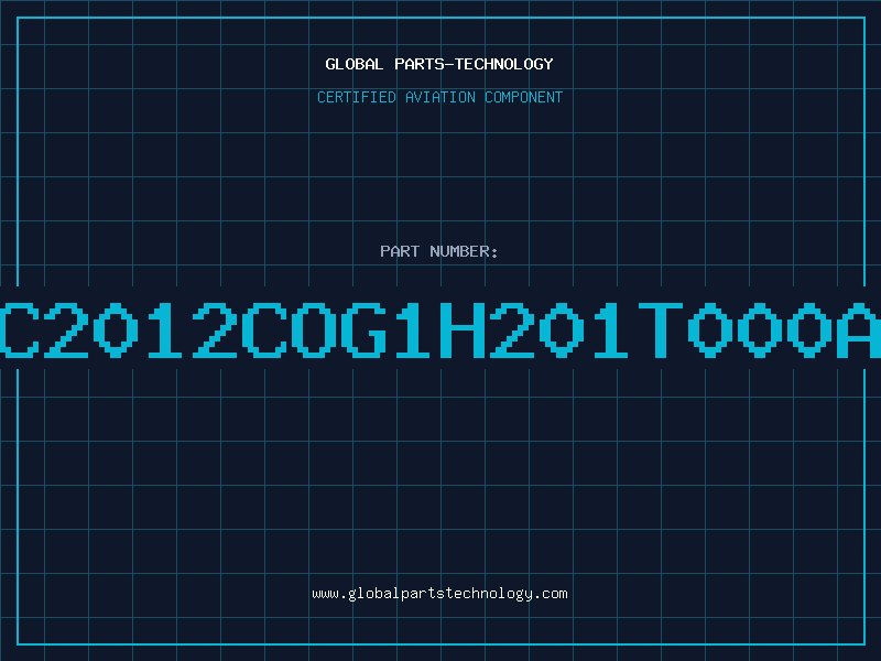 Aviation Part C2012COG1H201T000A