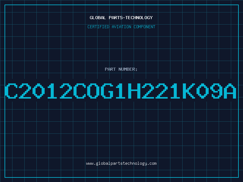 Aviation Part C2012COG1H221K09A