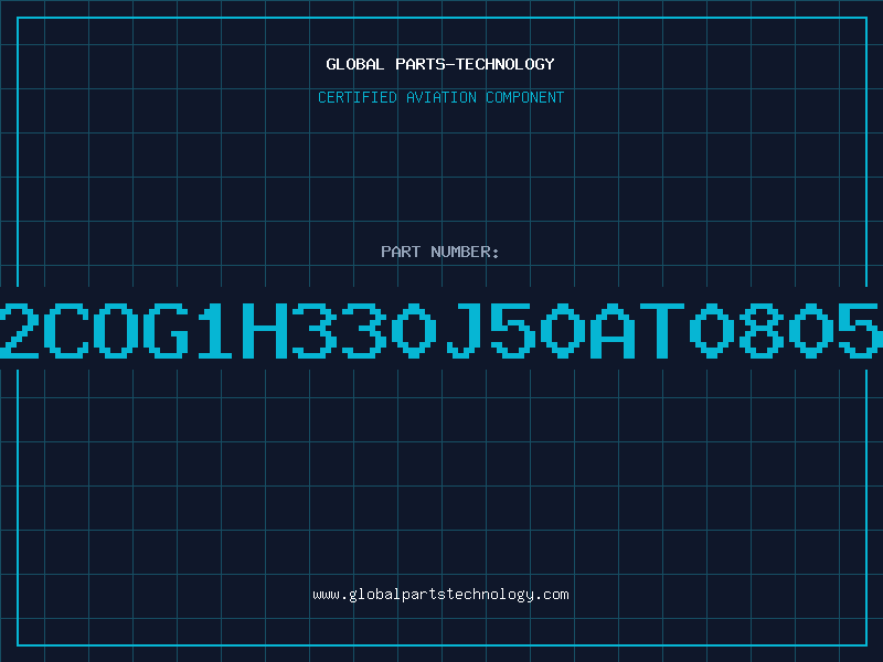 Aviation Part C2012COG1H330J50AT0805-33P