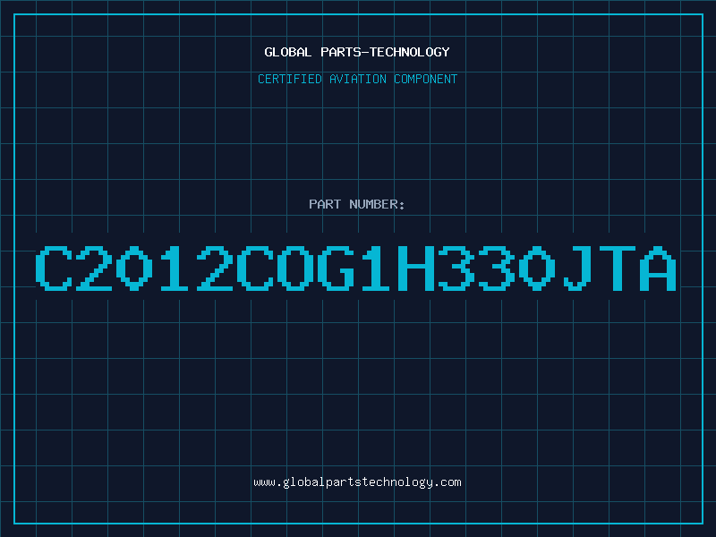 Aviation Part C2012COG1H330JTA
