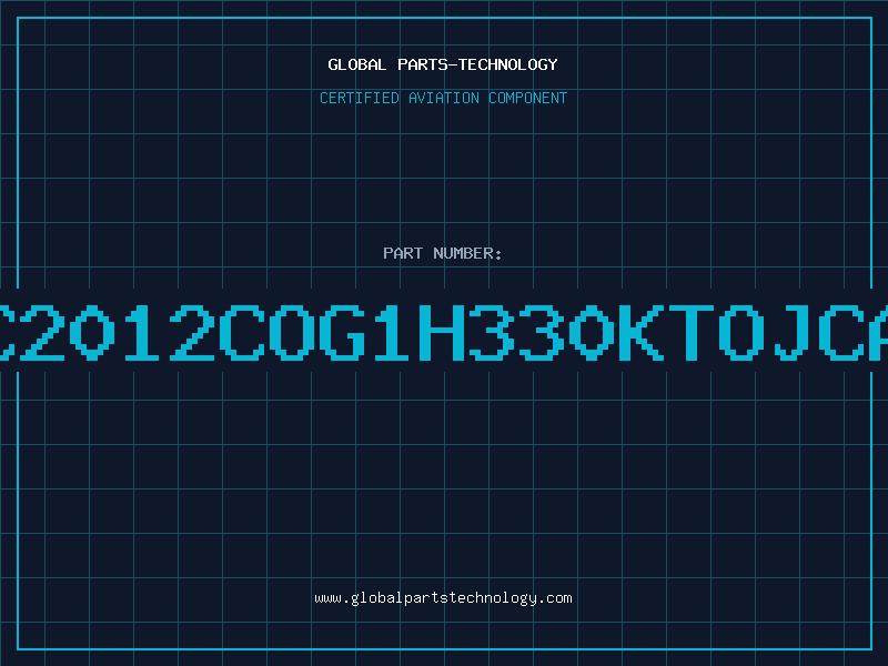 Aviation Part C2012COG1H330KTOJCA